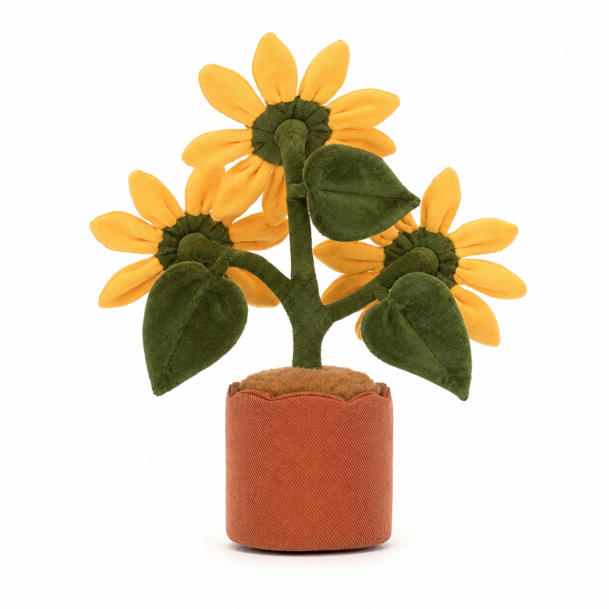 Sunflower Bouquet Plush Toy – 30cm