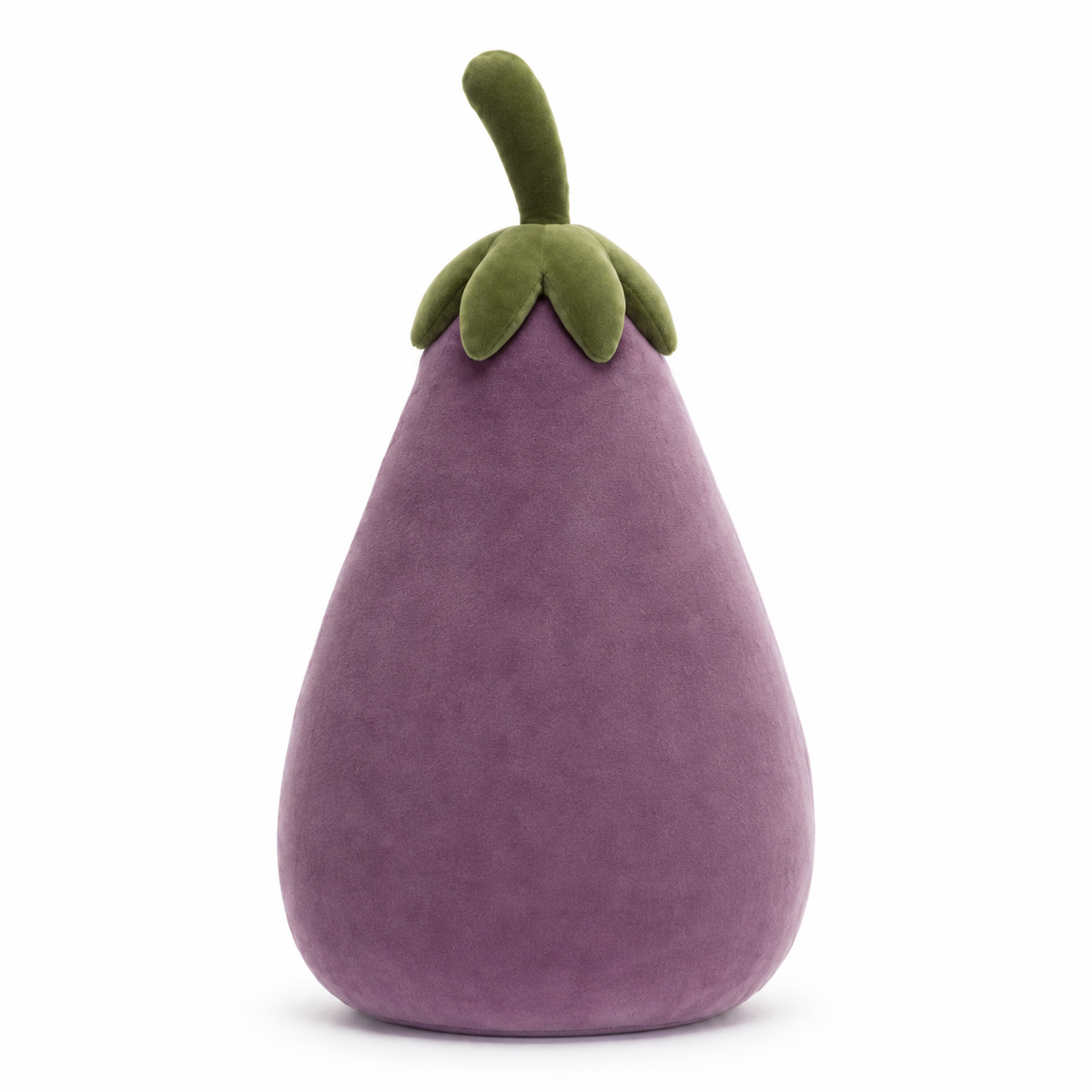 Lively Eggplant Plush Toy – 17cm & 40cm