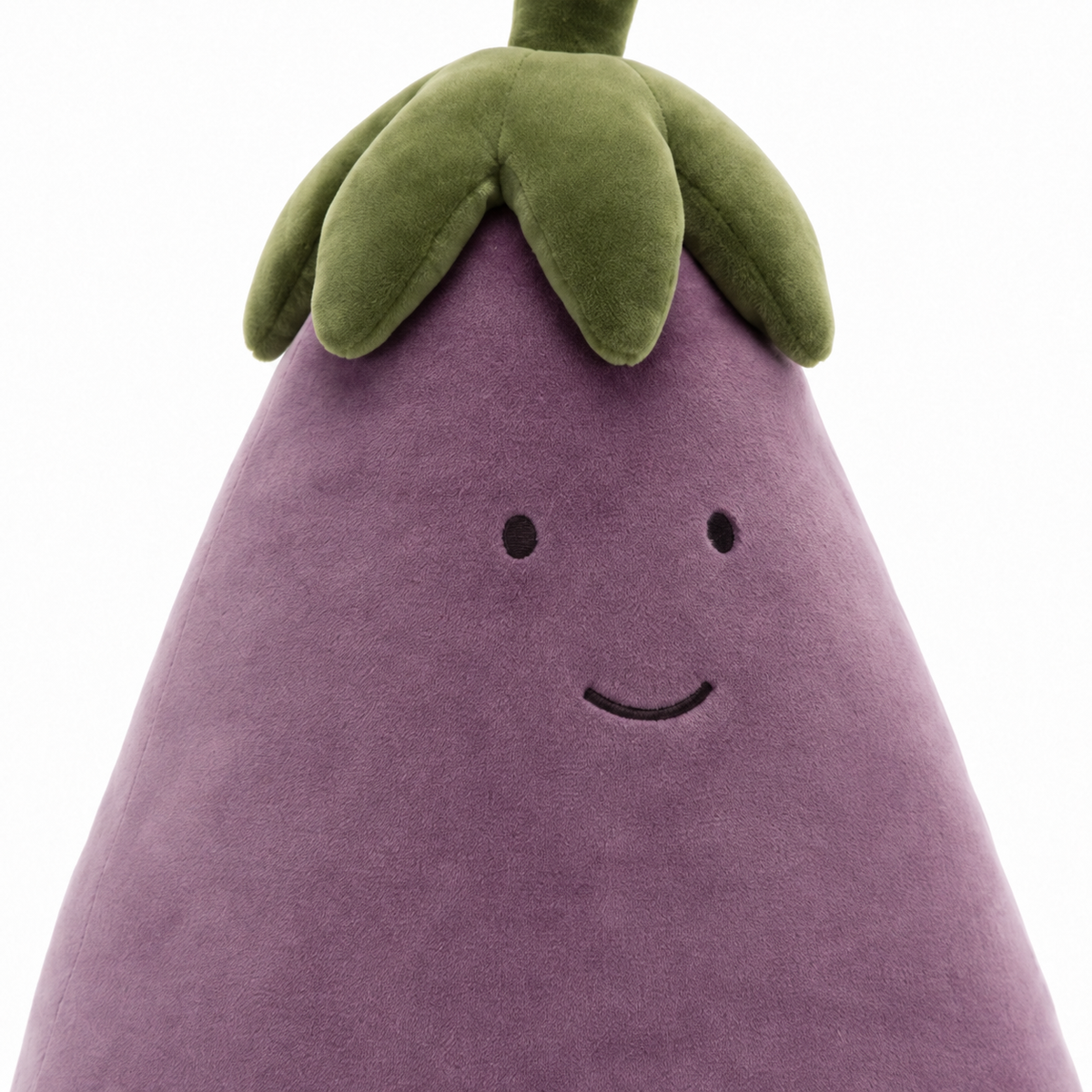 Lively Eggplant Plush Toy – 17cm & 40cm