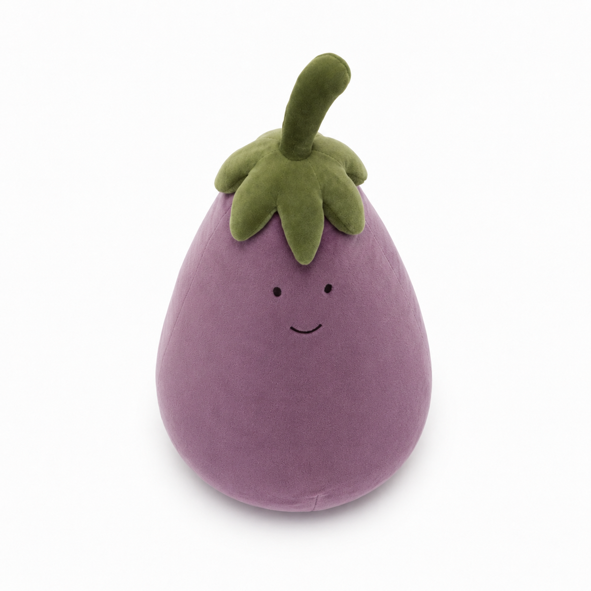 Lively Eggplant Plush Toy – 17cm & 40cm