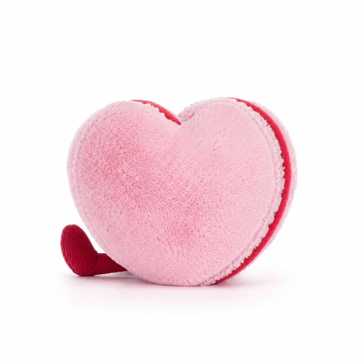 Love Macaron Pink Heart Plush Toy – 15cm