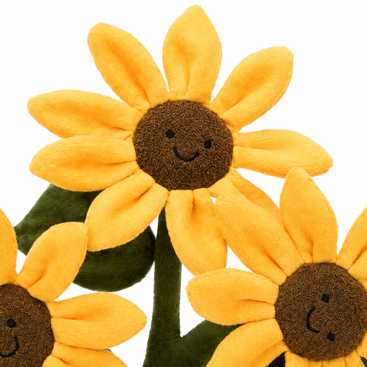 Sunflower Bouquet Plush Toy – 30cm