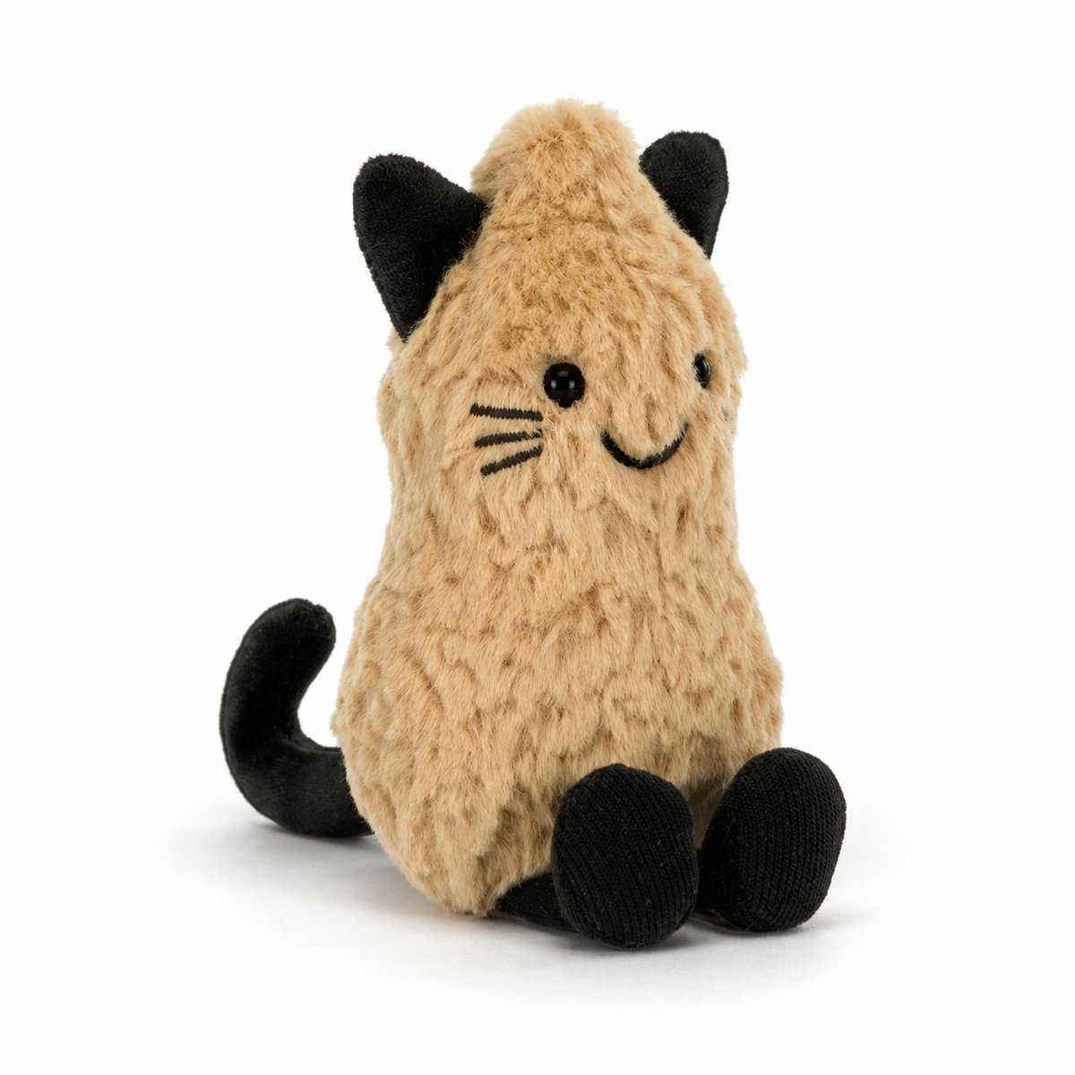 Cat Peanut Plush Toy – 12cm