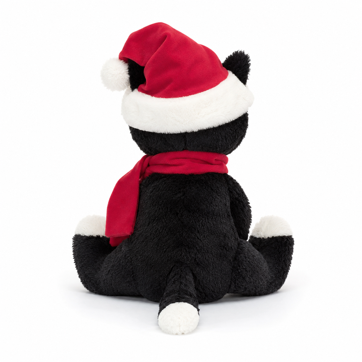 Christmas Lucky Cat Plush Toy – 33cm