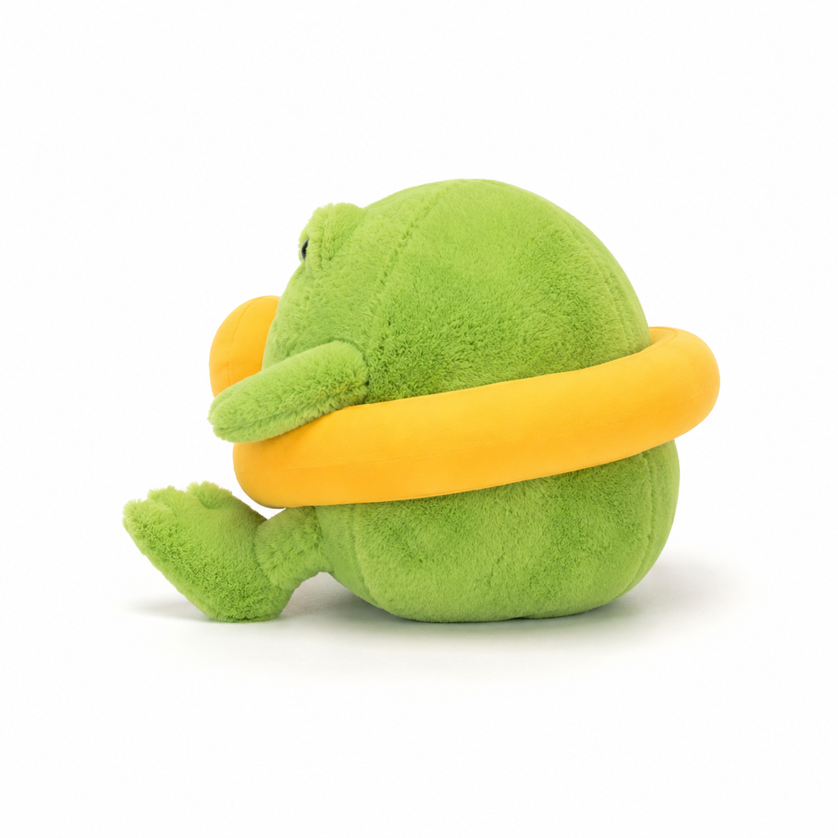 Swimming Ring Rain Frog Plush Toy – 15cm