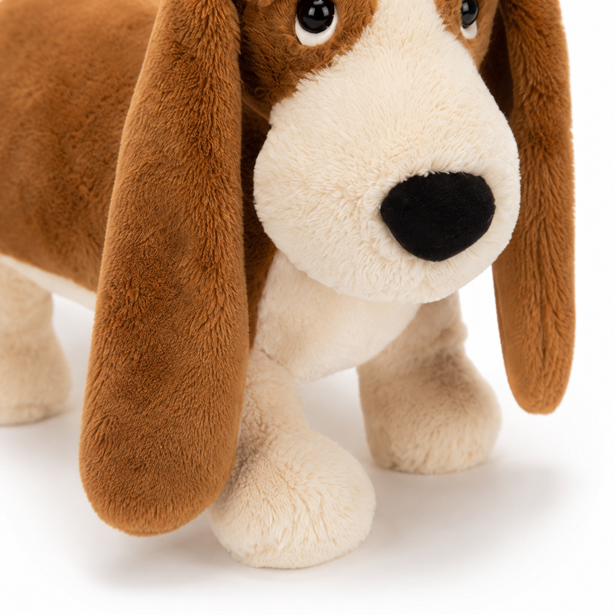 Basset Hound Plush Toy – 30cm