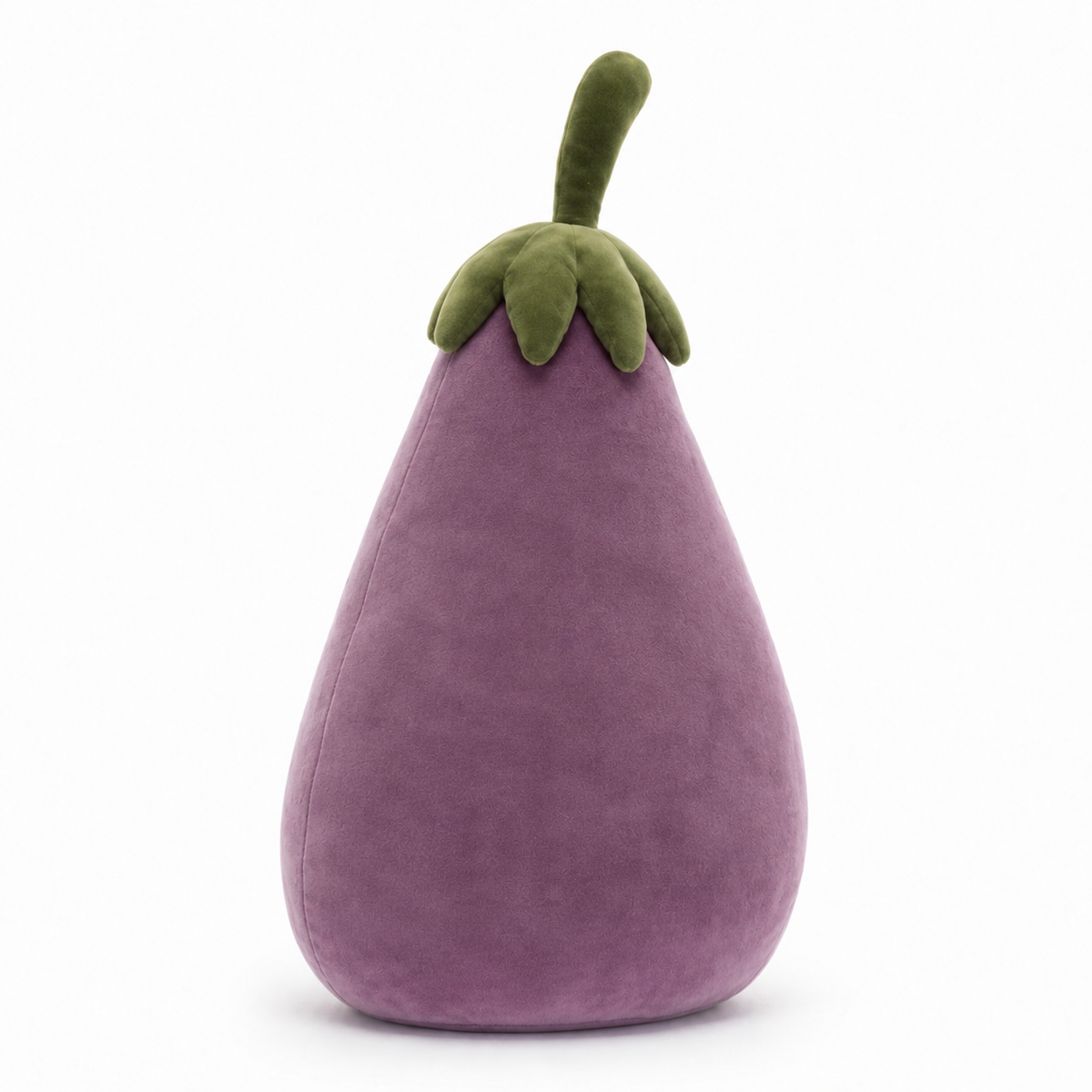 Lively Eggplant Plush Toy – 17cm & 40cm