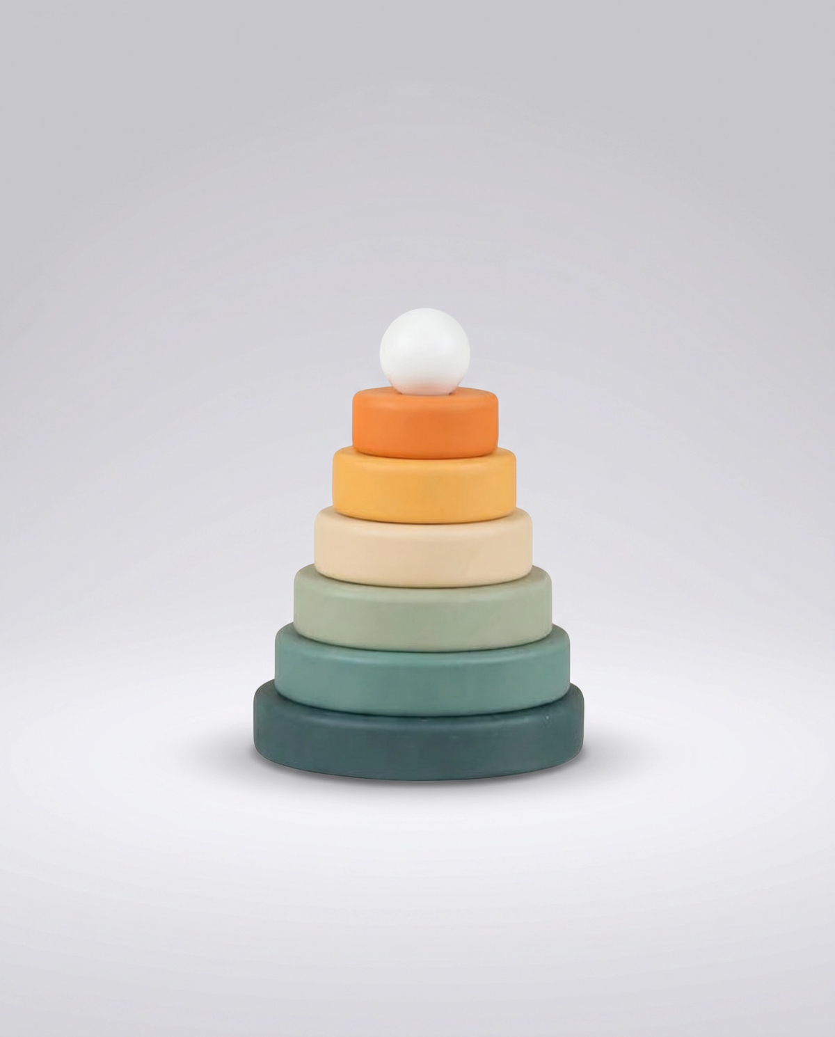 Mini Wooden Pyramid Stacker - Jungle