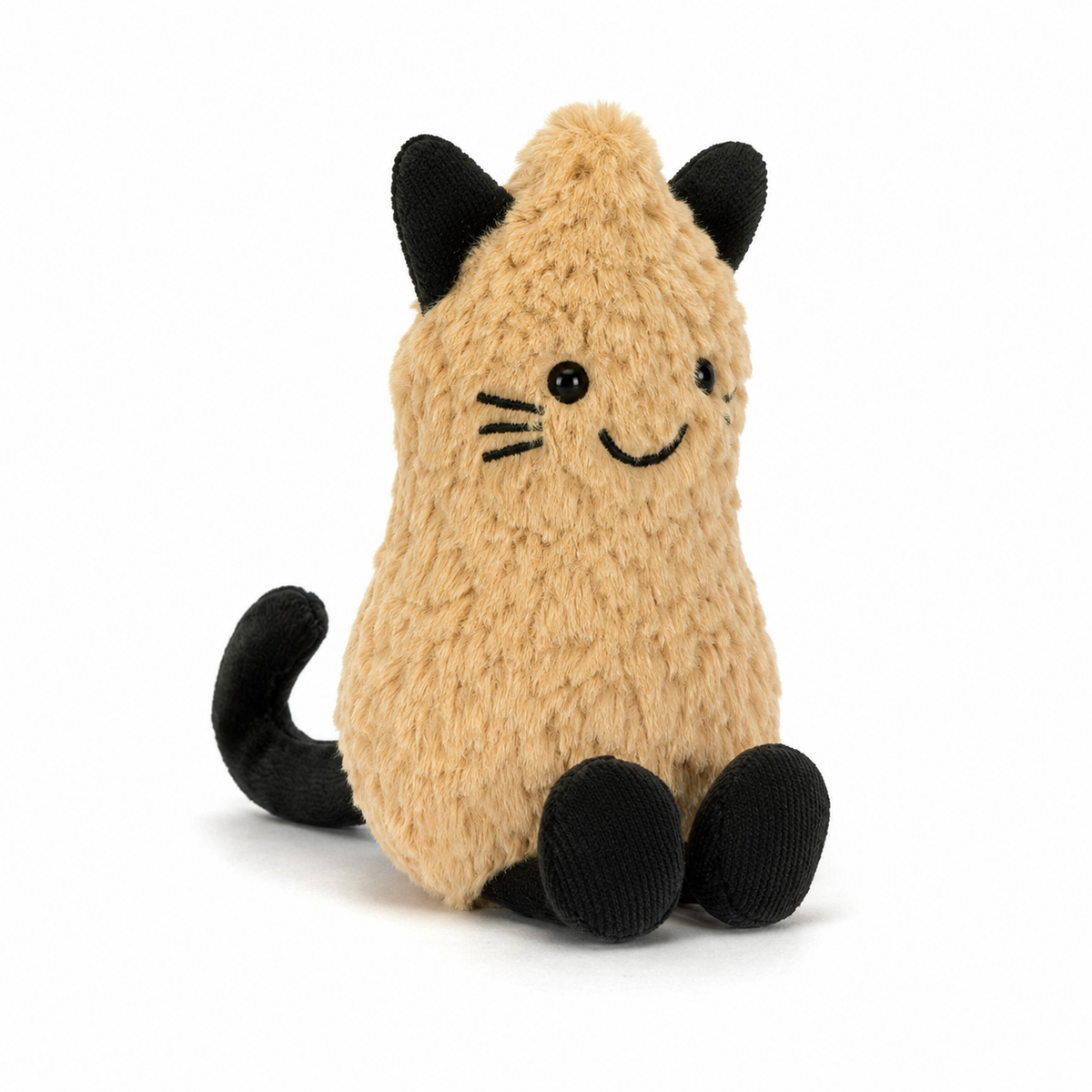 Cat Peanut Plush Toy – 12cm