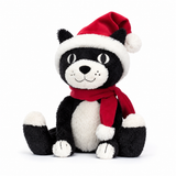 Christmas Lucky Cat Plush Toy – 33cm