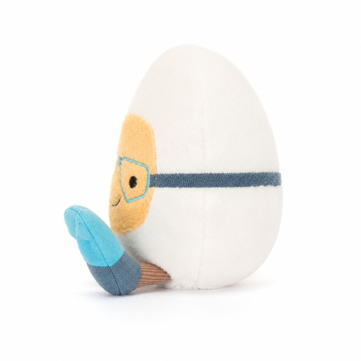 Diving Boiled Egg Plush Toy – 14cm