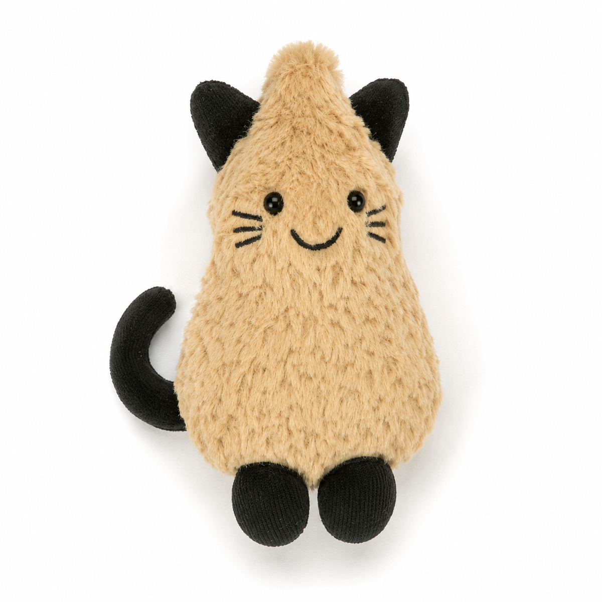 Cat Peanut Plush Toy – 12cm