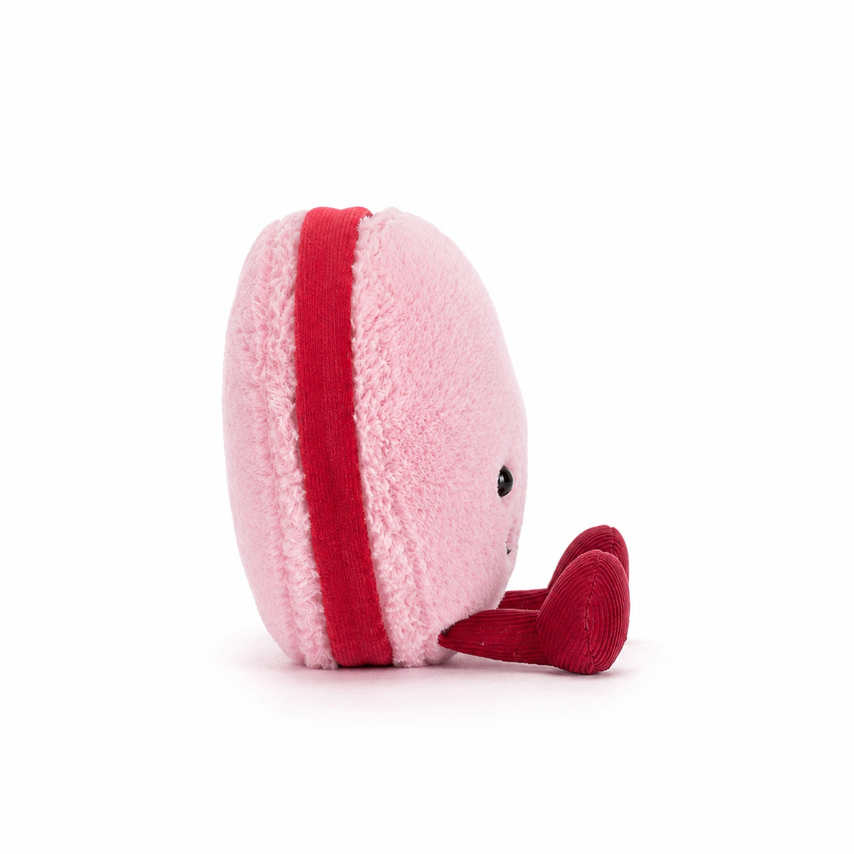 Love Macaron Pink Heart Plush Toy – 15cm