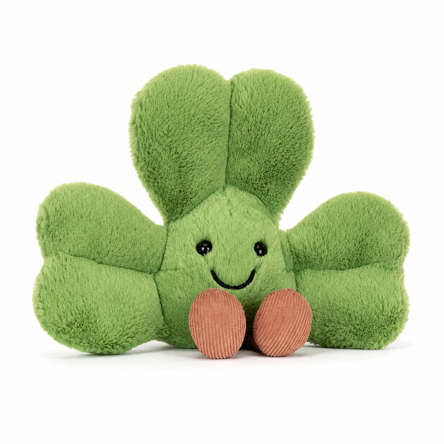 Four-Leaf Clover Plush Toy – 9cm