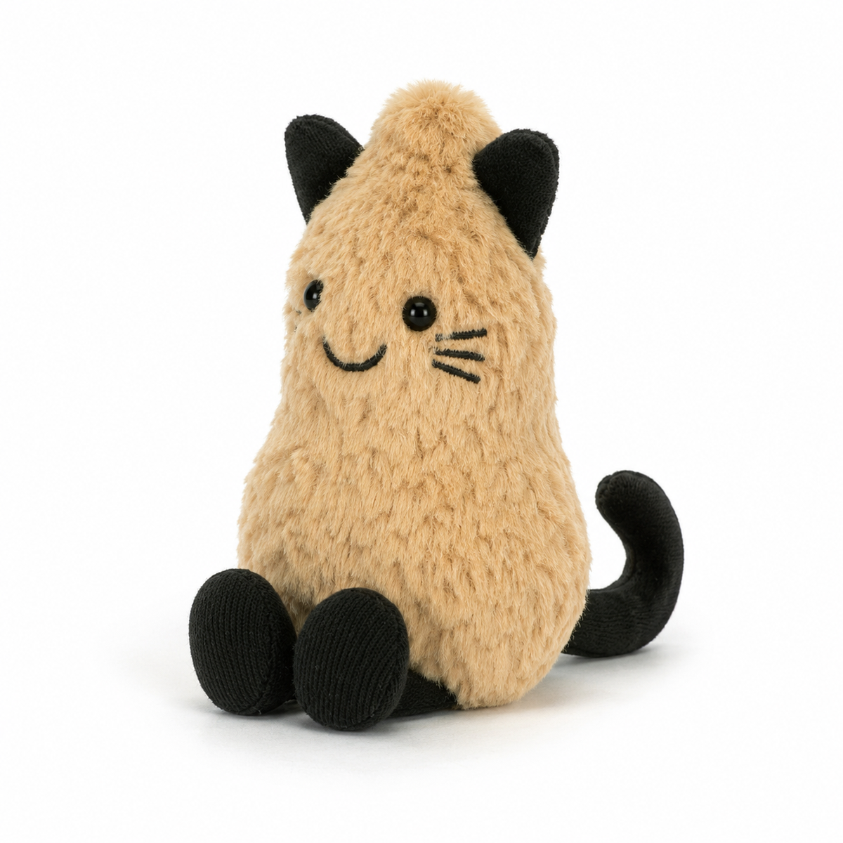 Cat Peanut Plush Toy – 12cm