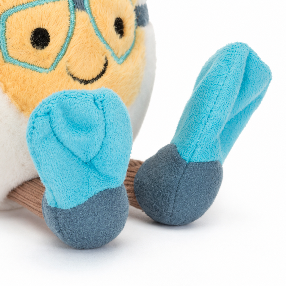 Diving Boiled Egg Plush Toy – 14cm