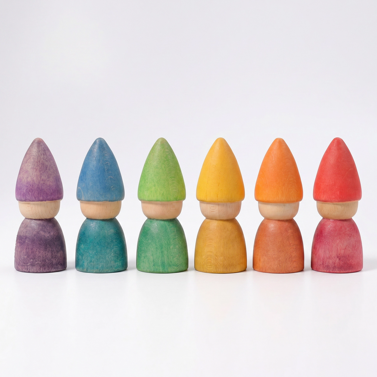 Wooden Rainbow Figure Set
