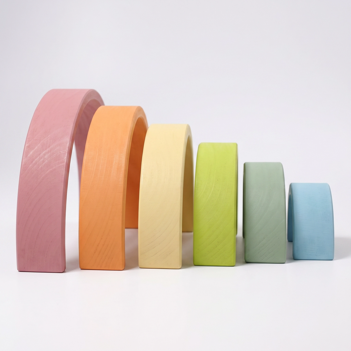 Small Wooden Rainbow, Pastel
