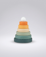 Mini Wooden Pyramid Stacker - Jungle