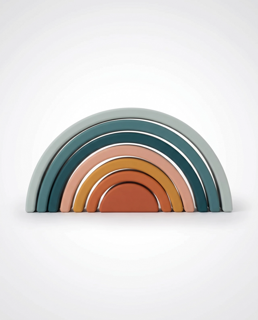 Rainbow Stacker - Mustard